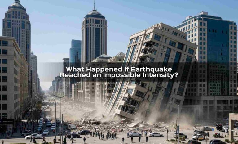 What Happened If an Earthquake Reached an Impossible Intensity