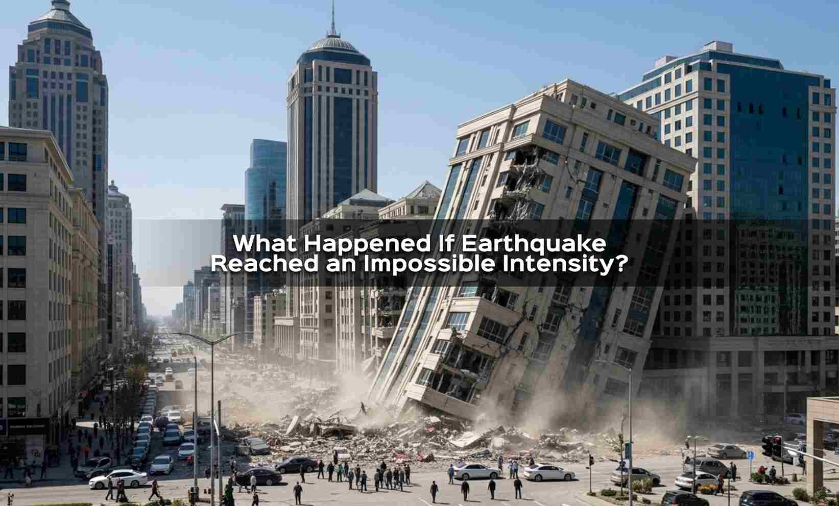 What Happened If an Earthquake Reached an Impossible Intensity