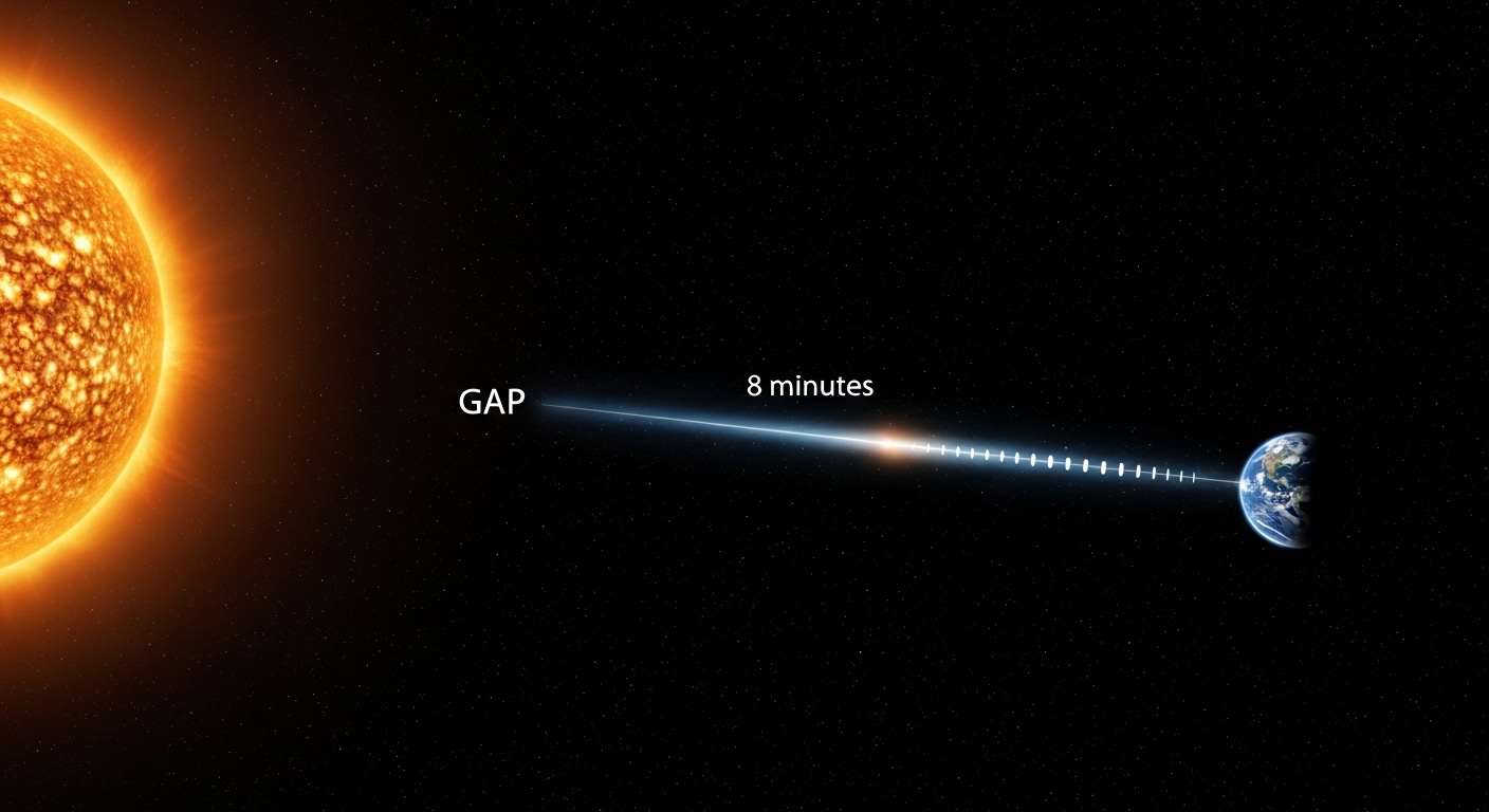 Why the Sun’s Light Is Delayed