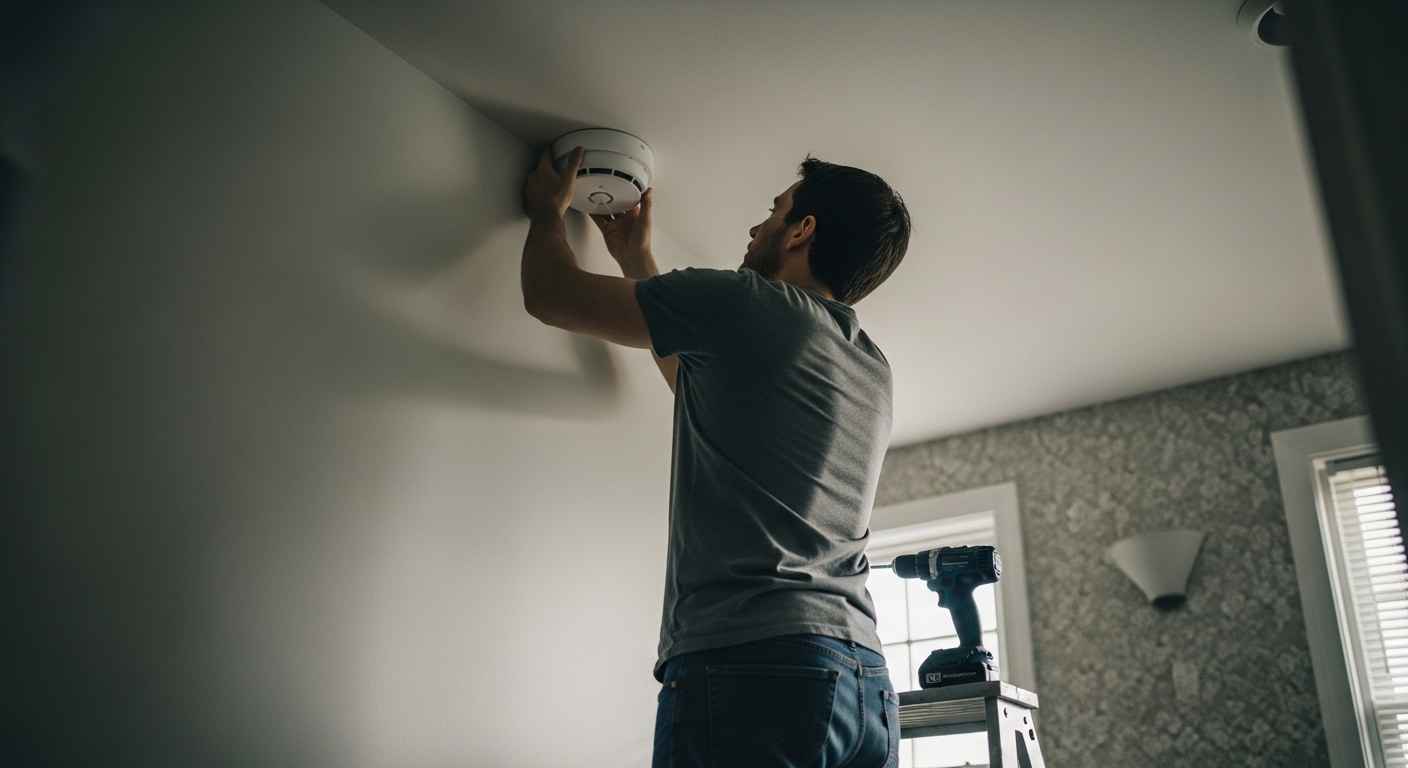 installing carbon monoxide detector for safety prevention